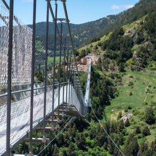 El puente más largo de Andorra
